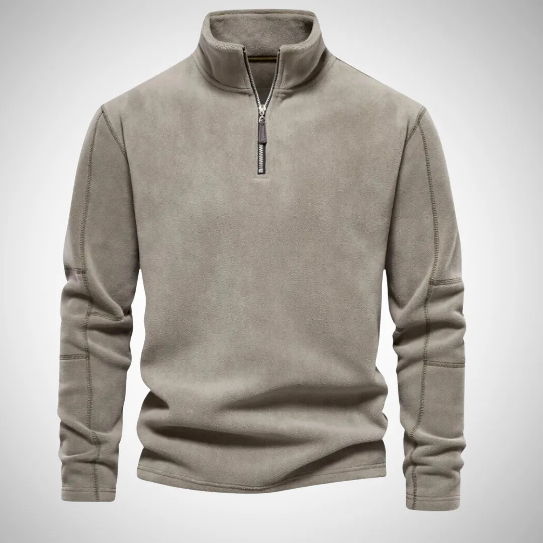 Brandon Quarter Zip Fleece Sweater