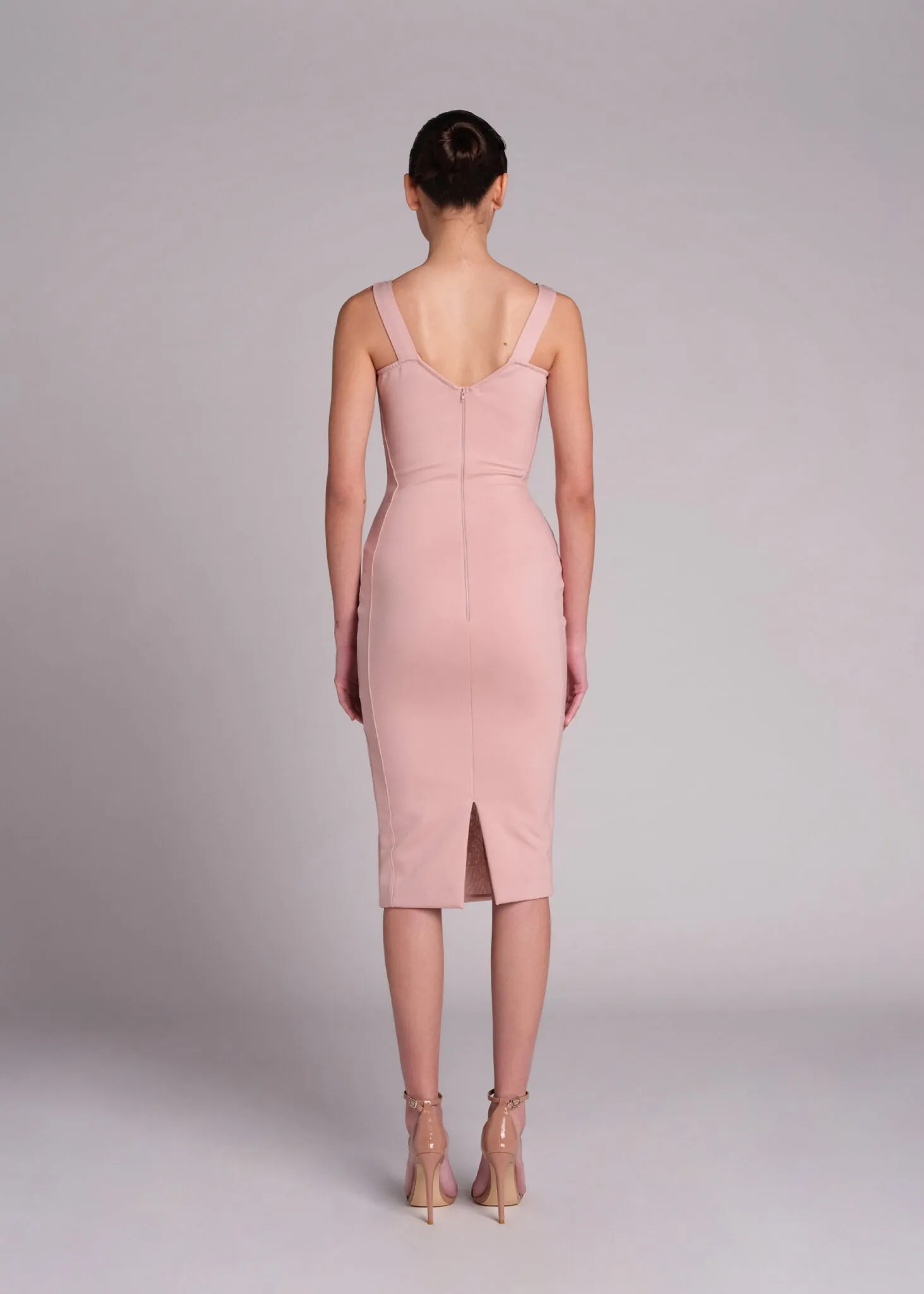 Chic Lace Bandage Bodcon Dress