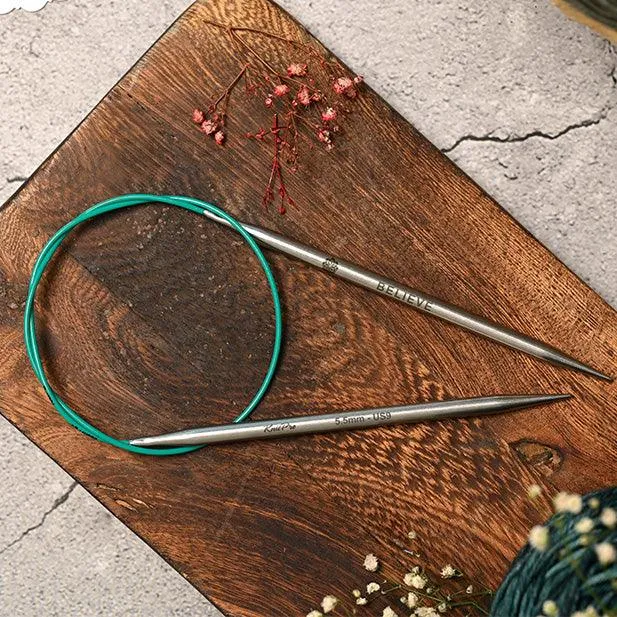 KnitPro Mindful Collection Lace Fixed Circular Needles with length from 25 cm | 10' - to 120 cm | 47'