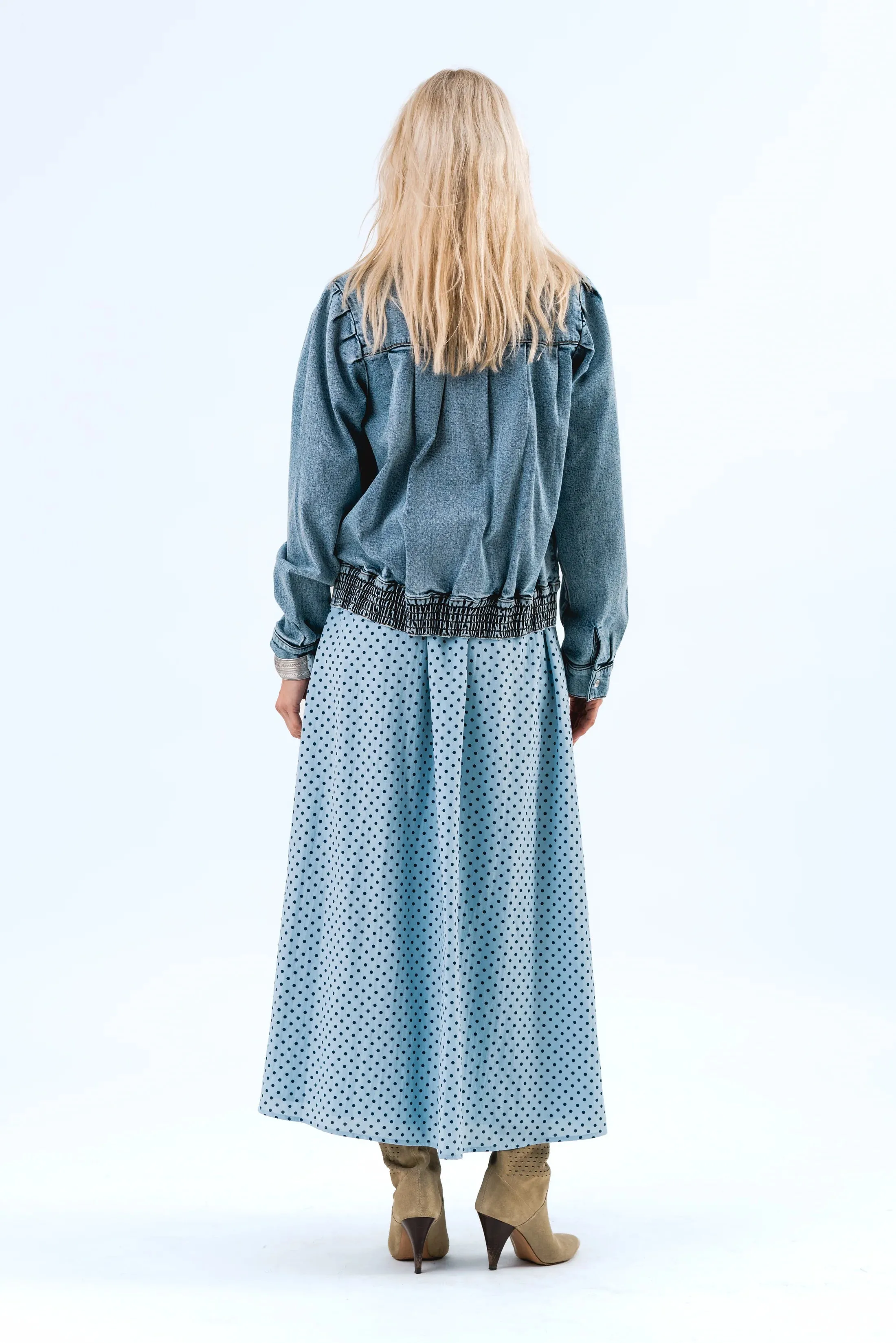 Lollys Laundry Irish Denim Jacket - Denim