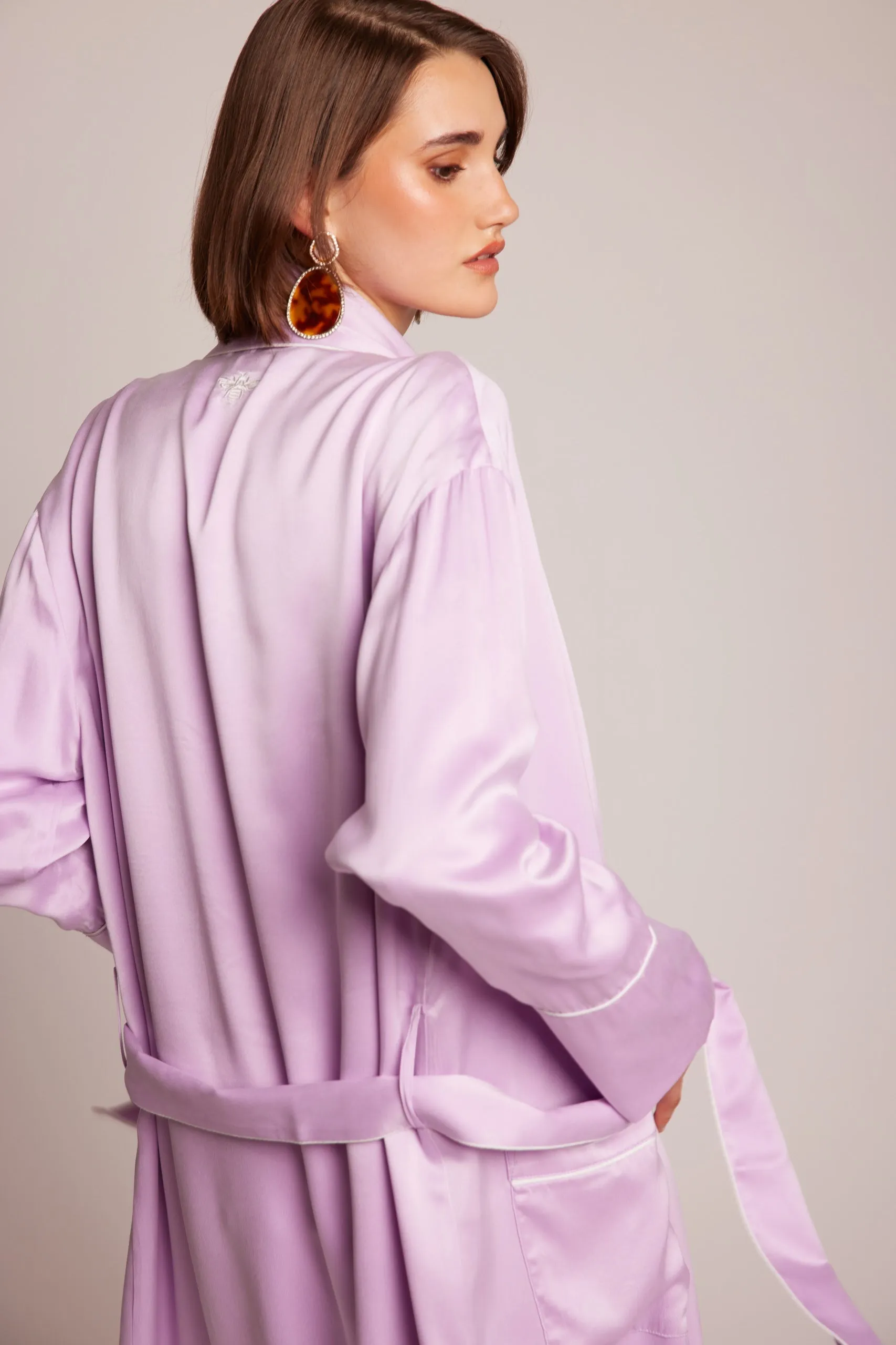 Roller Lilac Robe