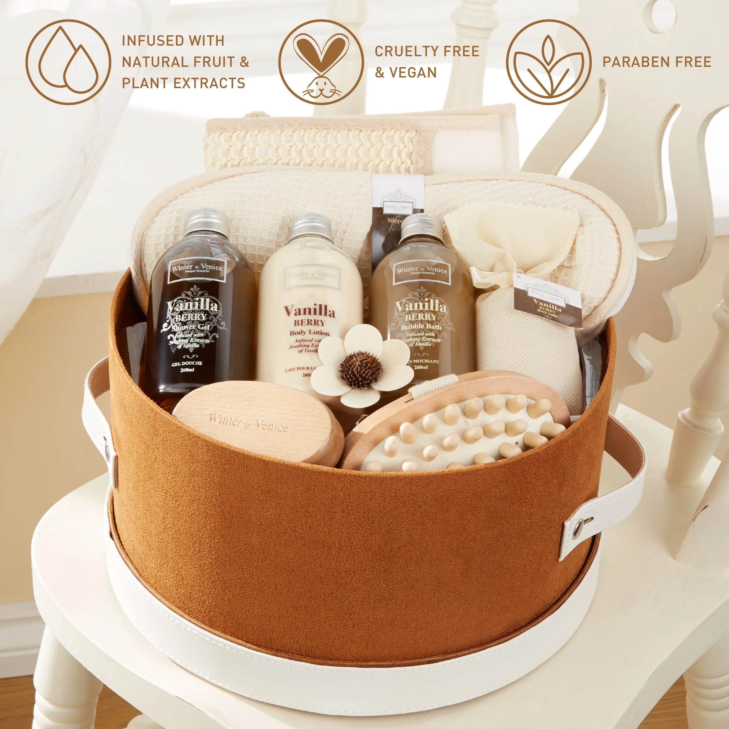 Vanilla Berry Hat Box
